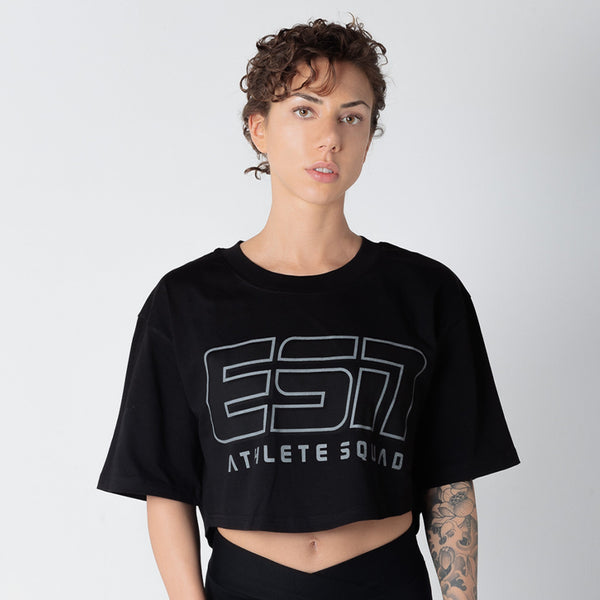 Athlete Squad Cropped T-Shirt